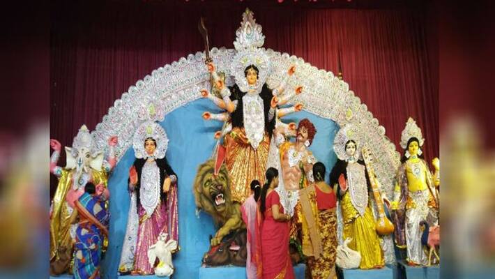 From this year amra sabai sarbajanin durgotsab samity have started theme puja From this year amra sabai sarbajanin durgotsab samity have started theme puja