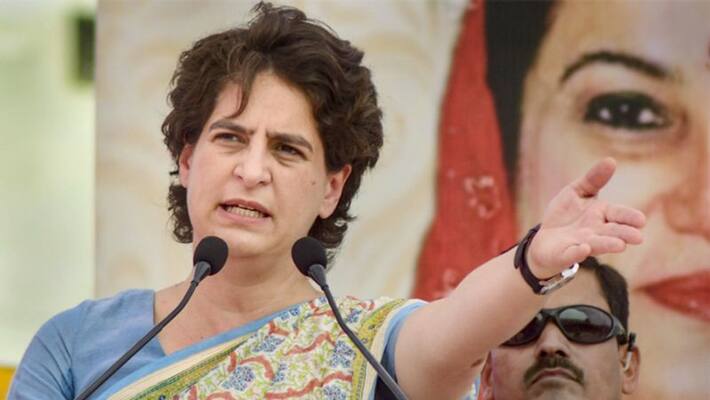 Priyanka Gandhi Tighten on BJP Shared Video Priyanka Gandhi Tighten on BJP Shared Video