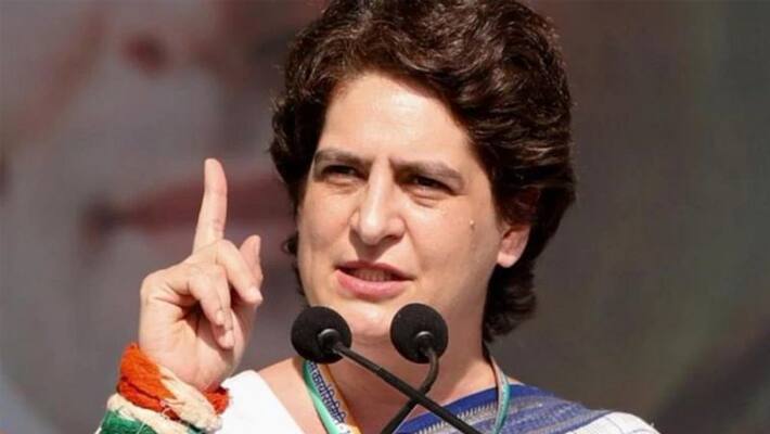 priyanka gandhi tweets on mahatma gandhi statue vandalised priyanka gandhi tweets on mahatma gandhi statue vandalised