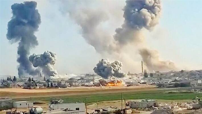 Russia attacked on Syria, six people died Russia attacked on Syria, six people died
