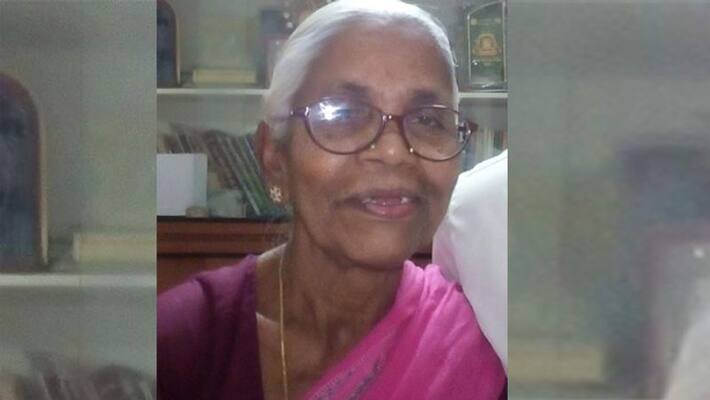 Nandini Sidha Reddy's mother Ratnamma dies Nandini Sidha Reddy's mother Ratnamma dies