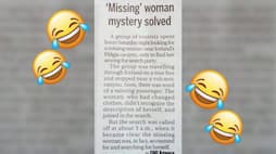 Twitterati left in splits after article of 'Missing Woman Mystery Solved' goes viral