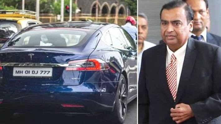 Mukesh Ambani becomes one of the first owners of a Tesla in India Mukesh Ambani becomes one of the first owners of a Tesla in India