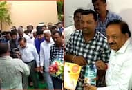 Karnataka: Union health minister Harshvardhan visits Kolar, holds discussions on national issues