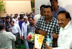 Karnataka: Union health minister Harshvardhan visits Kolar, holds discussions on national issues