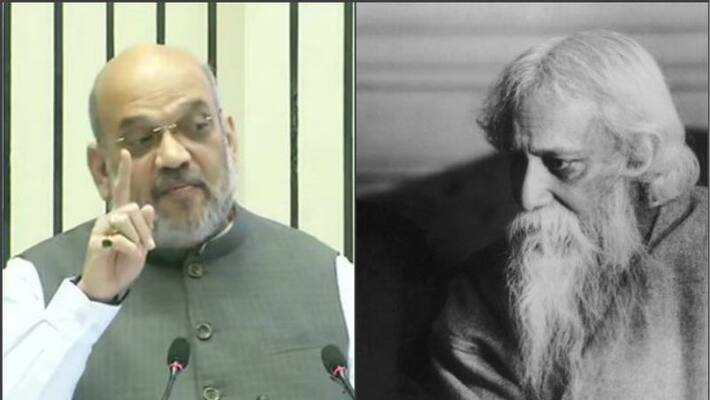 Hindi For Unity Debate, BJP government ignores Rabindranath Tagore Hindi For Unity Debate, BJP government ignores Rabindranath Tagore