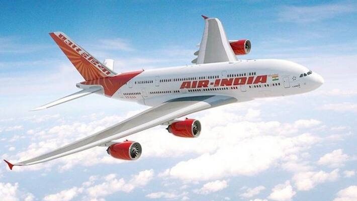 Air India plane faces bad weather conditions at take-off in vijayawada airport Air India plane faces bad weather conditions at take-off in vijayawada airport