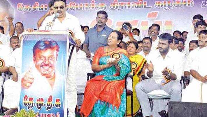 Alliance led by Vijayakanth, Special pooja with Captain's family for political change