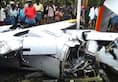 DRDO aircraft crashes into open field in Karnataka Chitradurga district