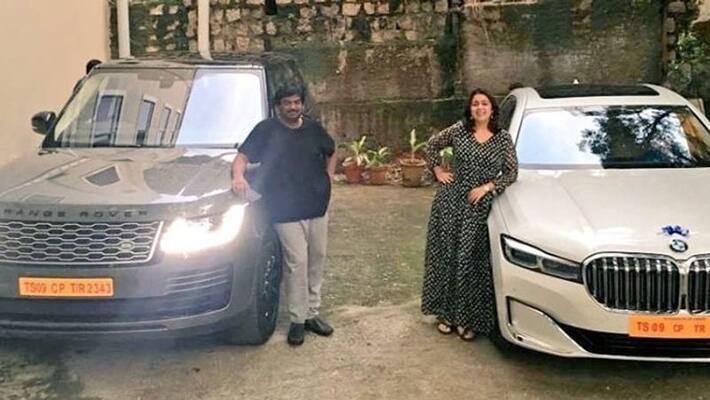 director puri jagannath co producer charmme kaur bought luxury cars together director puri jagannath co producer charmme kaur bought luxury cars together