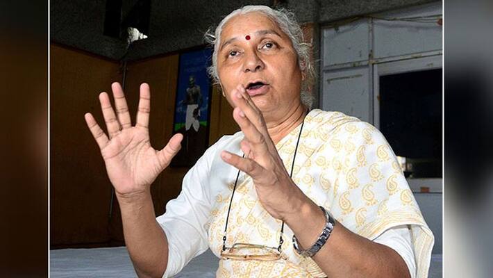 Social Activist Medha Patkar arrested by Madhya Pradesh police Social Activist Medha Patkar arrested by Madhya Pradesh police
