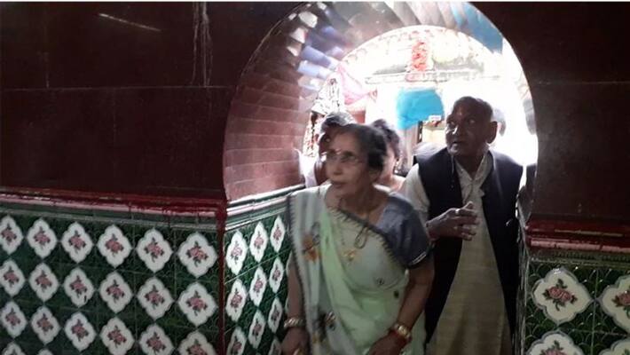 Yashodaben special prayers in kalyneshwari temple Yashodaben special prayers in kalyneshwari temple