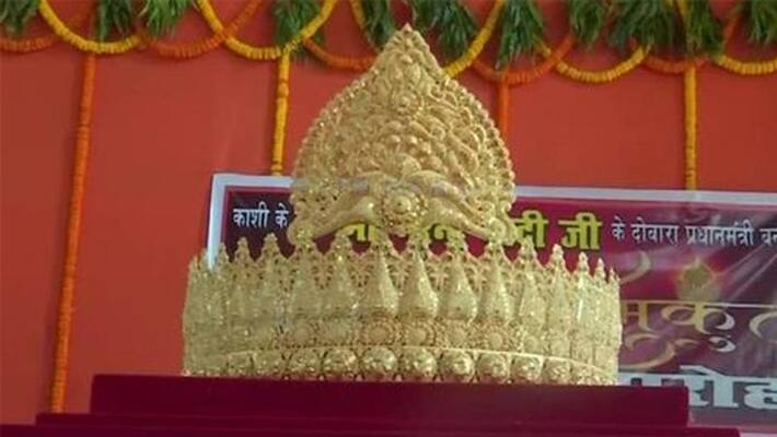 narendra modi birthday man dedicated golden crown to lord hanuman temple narendra modi birthday man dedicated golden crown to lord hanuman temple