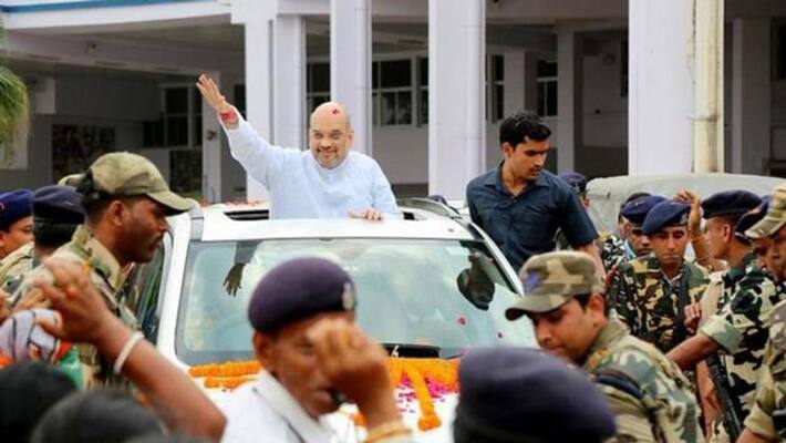 Union Home Minister Amit Shah declines NSG security Union Home Minister Amit Shah declines NSG security