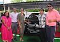 Badminton champion PV Sindhu receives BMW X5 SUV as gift