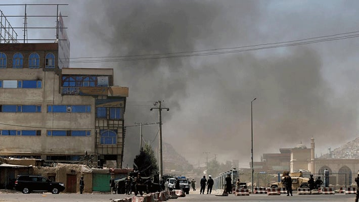 Bomb blast Afghanistan