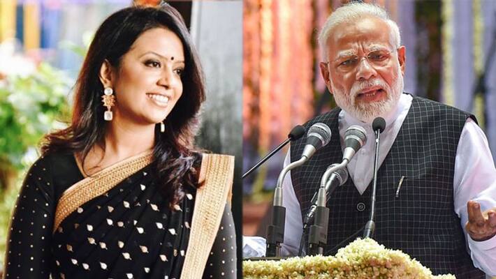 Amruta Fadnavis Calls PM "Father Of Our Country", Sets Twitter Abuzz Amruta Fadnavis Calls PM "Father Of Our Country", Sets Twitter Abuzz
