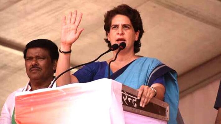 priyanka gandhi targets yogi govt on employment priyanka gandhi targets yogi govt on employment