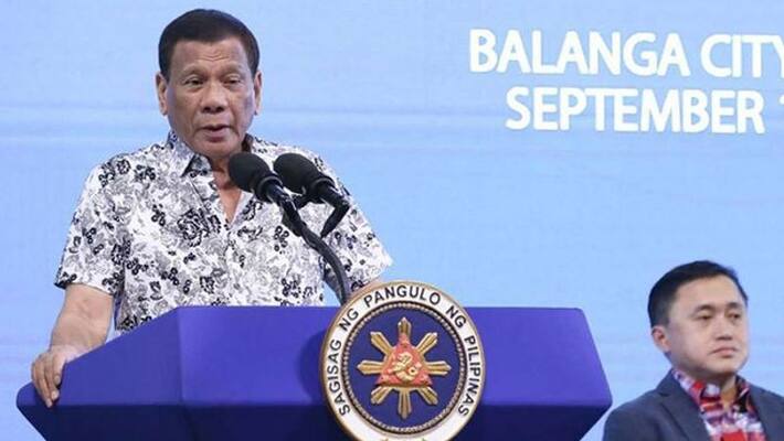 Philippines Duterte offers to be first person to receive Russia covid vaccine Philippines Duterte offers to be first person to receive Russia covid vaccine