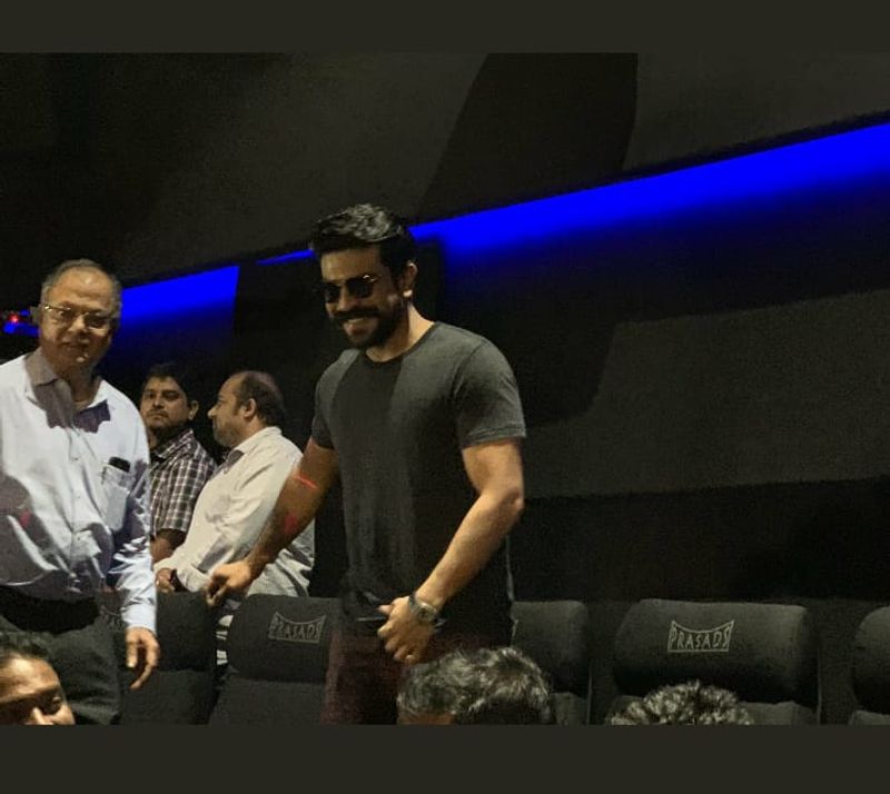 Mega fans hungama after Sye raa trailer launch