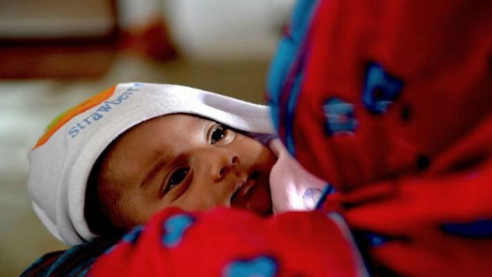 Breast feeding is good for both, mother and child Breast feeding is good for both, mother and child