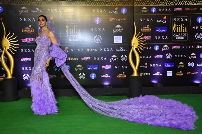 Deepika Padukone brought couture to life with a lavender tulle dress and veil. Her long veil added an element of mystery and drama to the whole attire.