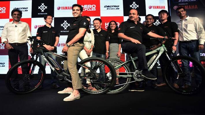 Hero launch their new motor e-cycle with the partnership of Yamaha Hero launch their new motor e-cycle with the partnership of Yamaha