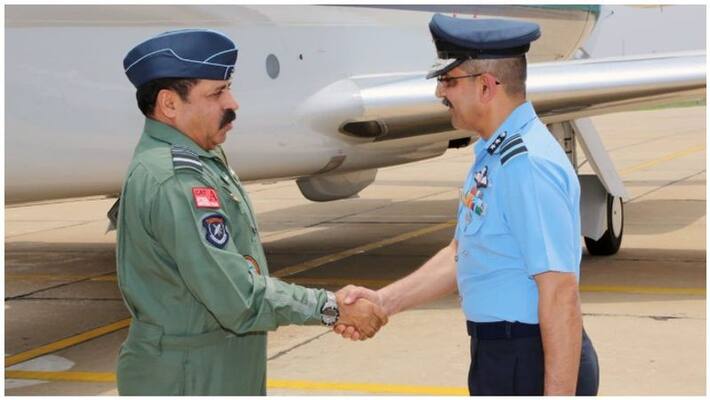 IAF chief warning to China on LaC in Lakadkh ASB IAF chief warning to China on LaC in Lakadkh ASB