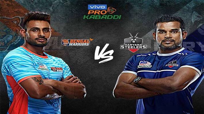 pro kabaddi 2019: bengal warriors grand victory against haryana steelers pro kabaddi 2019: bengal warriors grand victory against haryana steelers