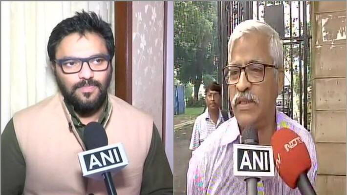 ju incident: CPIM leader Sujan Chakraborty condemns Babul, gets fitting reply ju incident: CPIM leader Sujan Chakraborty condemns Babul, gets fitting reply