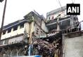 Mumbai Portion of a building in Crawford market collapses rescue operations underway