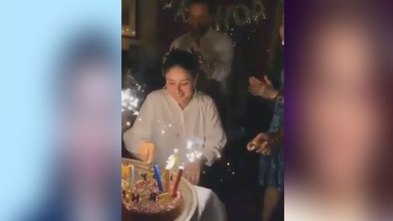 करीना के बर्थडे को लेकर को सैफ अली खान ने पहले से ही तैयारियां कर ली थी। उन्होंने एक्ट्रेस को ये शानदार सरप्राइज दिया इस दौरान पूरा घर भी सजा रखा था।