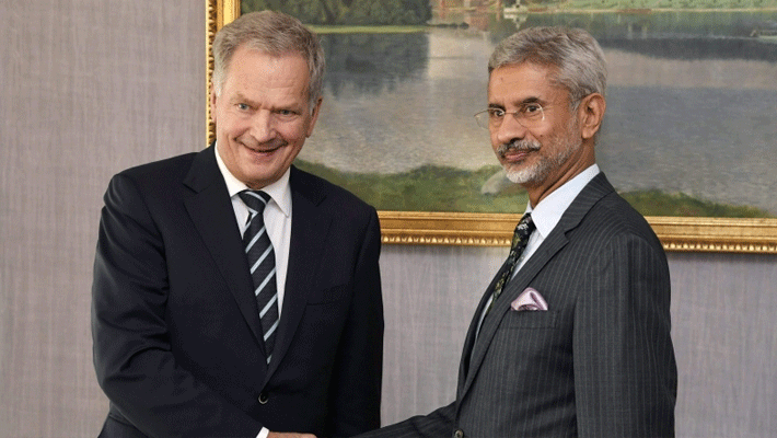 Foreign Minister s jaishankar meets top leaders in Finland Foreign Minister s jaishankar meets top leaders in Finland