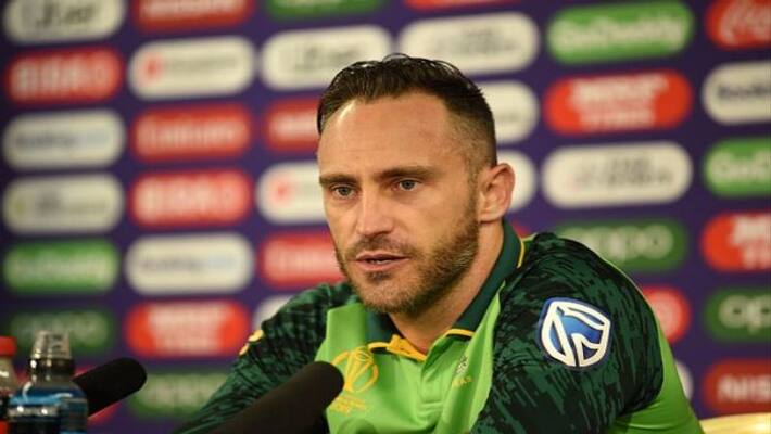Faf Du Plessis frustrated while travelling to India Faf Du Plessis frustrated while travelling to India