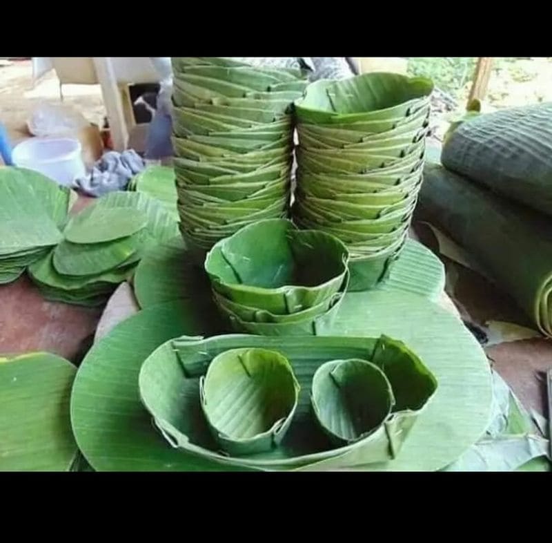 Benefits of having food on banana leaves