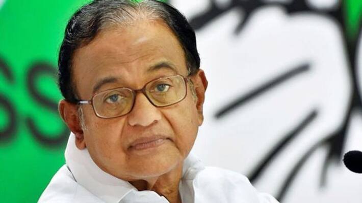 Chidambaram taunts PM Modi for his statement in Howdy Modi event in Houstan Chidambaram taunts PM Modi for his statement in Howdy Modi event in Houstan