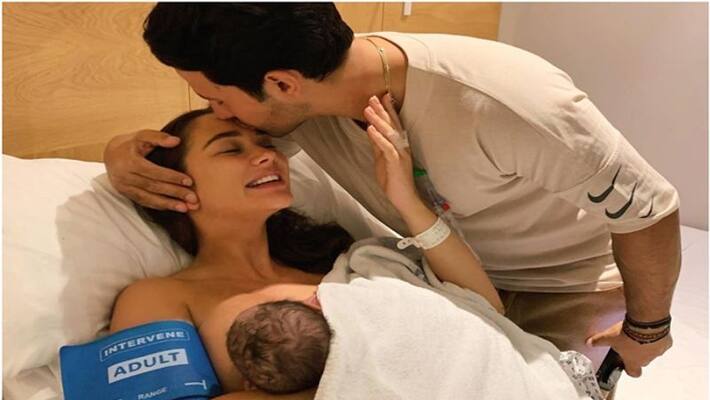 Amy Jackson Blessed with a Baby Boy Amy Jackson Blessed with a Baby Boy