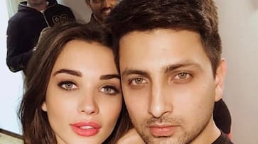 Amy Jackson delivers baby boy Andreas, George Panayiotou couldn't look happier