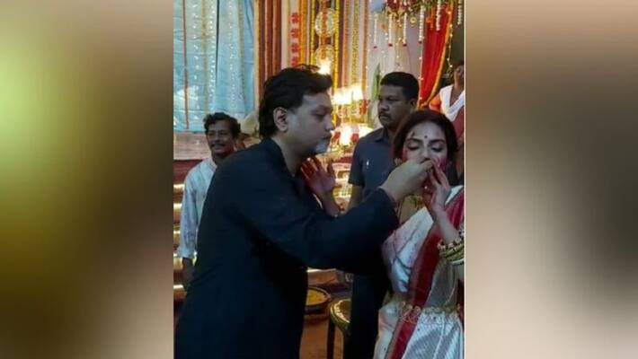 Nusrat Jahan shared a video on srijit Mukherjee birthday Nusrat Jahan shared a video on srijit Mukherjee birthday