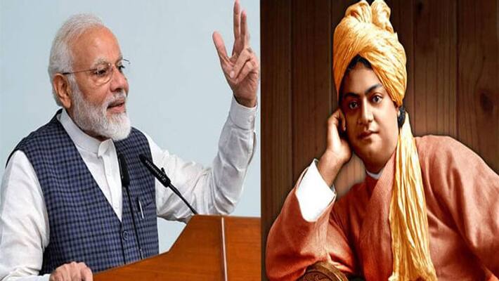 Vivekananda iconic Chicago speech beautifully demonstrated Indian culture PM Modi pod Vivekananda iconic Chicago speech beautifully demonstrated Indian culture PM Modi pod