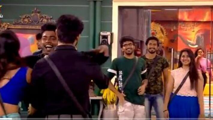 yashika and maghat enter in bigboss house today yashika and maghat enter in bigboss house today