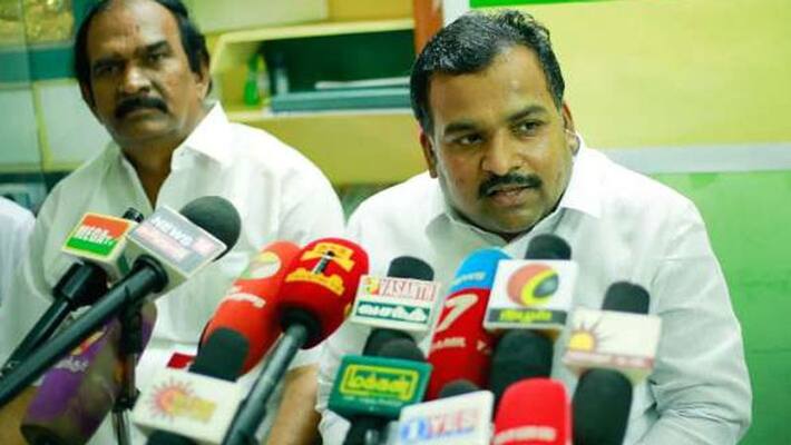 AIADMK is the reason for the spread of Corona 2nd wave in Tamil Nadu... congress mp Manickam Tagore AIADMK is the reason for the spread of Corona 2nd wave in Tamil Nadu... congress mp Manickam Tagore