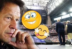 Clean bowled: Pakistan PM Imran Khan's reaction before and after the Howdy Modi event in Houston