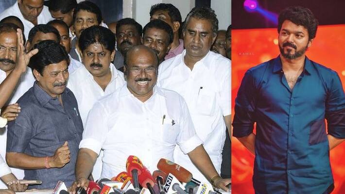 ADMK ministers against vijay's bigil ADMK ministers against vijay's bigil