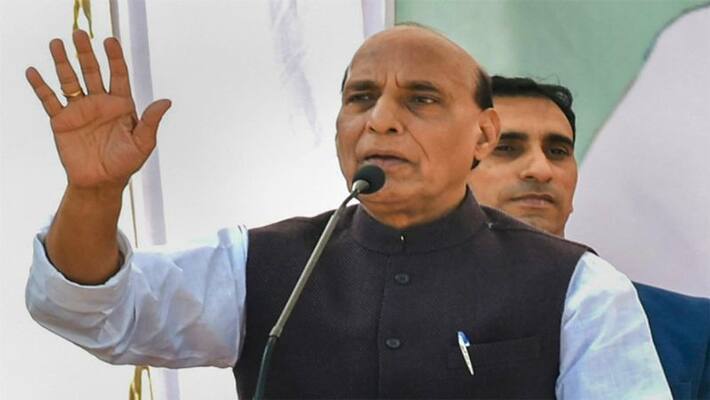 Defence Minister Rajnath Singh commissions ICGS 'Varah' in Chennai. Defence Minister Rajnath Singh commissions ICGS 'Varah' in Chennai.