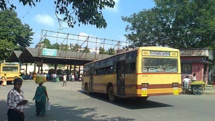 vadapalani depot bus collision...woman dead vadapalani depot bus collision...woman dead