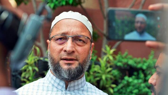 asaduddin owaisi fumes as prime minister narendra modi gets father of india tag form donald trump asaduddin owaisi fumes as prime minister narendra modi gets father of india tag form donald trump