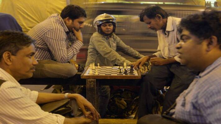 Hundreds away from Pujo, the 'Gariahat Chess Club' Hundreds away from Pujo, the 'Gariahat Chess Club'