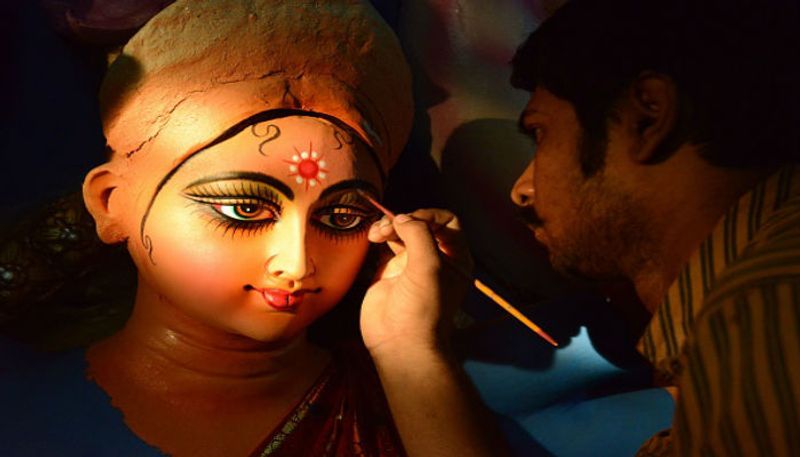 The clay idol of Durga remains incomplete without these elements BDD