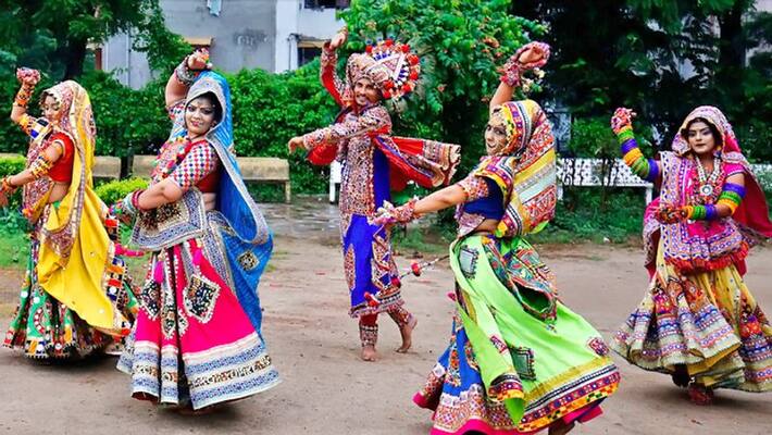 In doing garba wearing dresses as per your zodiac sign may fulfill all your wishes In doing garba wearing dresses as per your zodiac sign may fulfill all your wishes